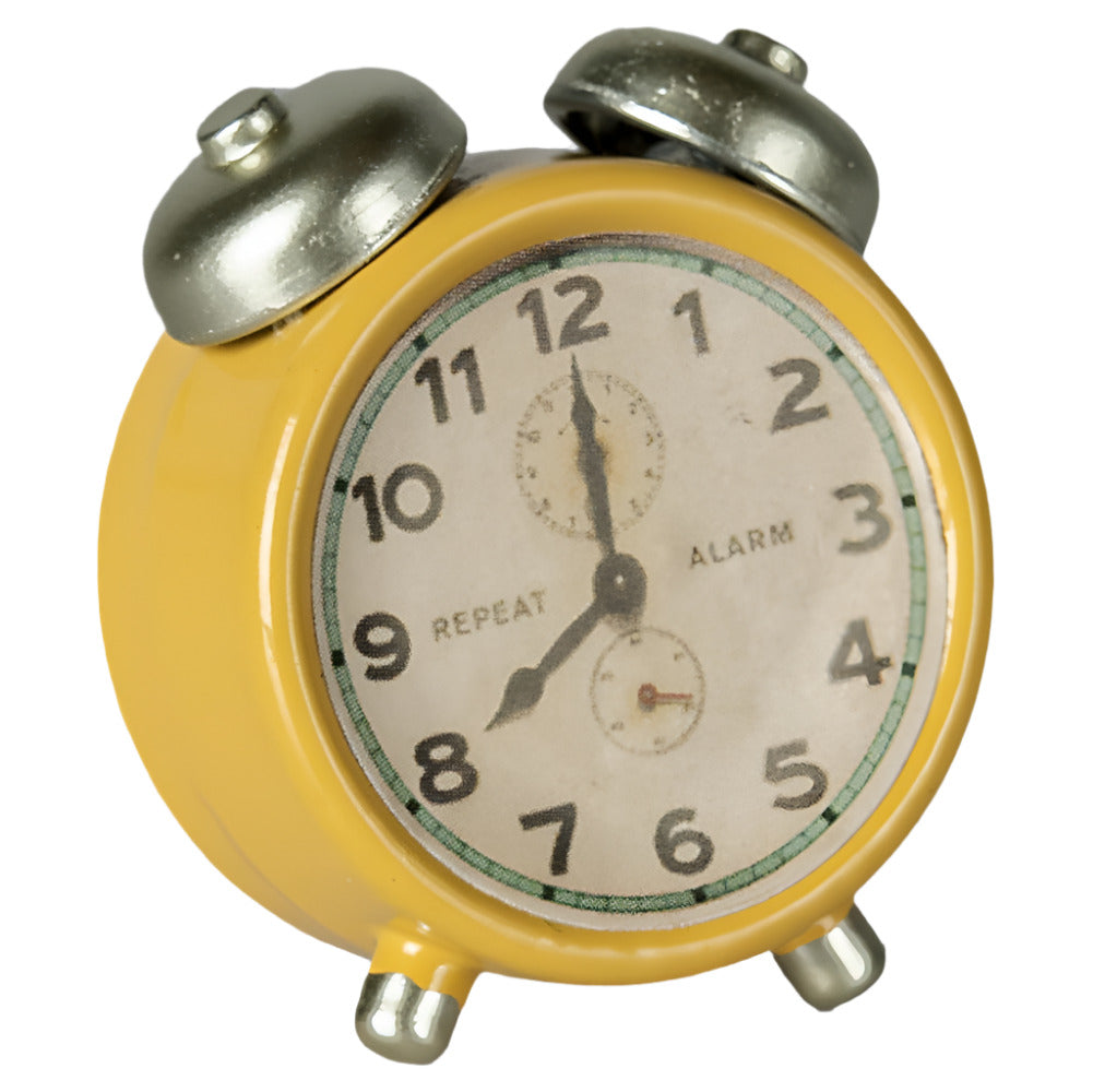 MAILEG MOUSE ALARM CLOCK - YELLOW - Little-ish