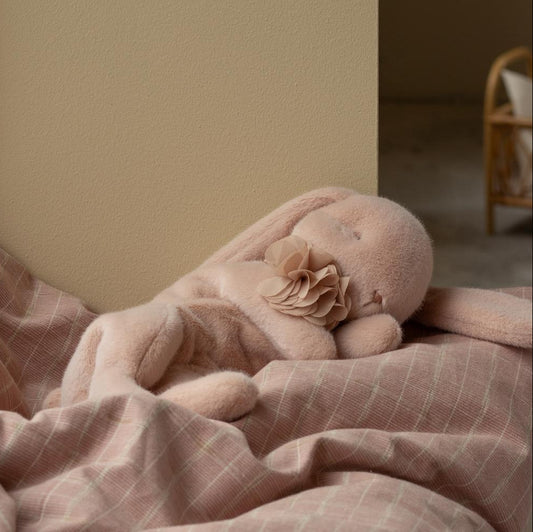 MAILEG SLEEPING BUNNY PLUSH - POWDER