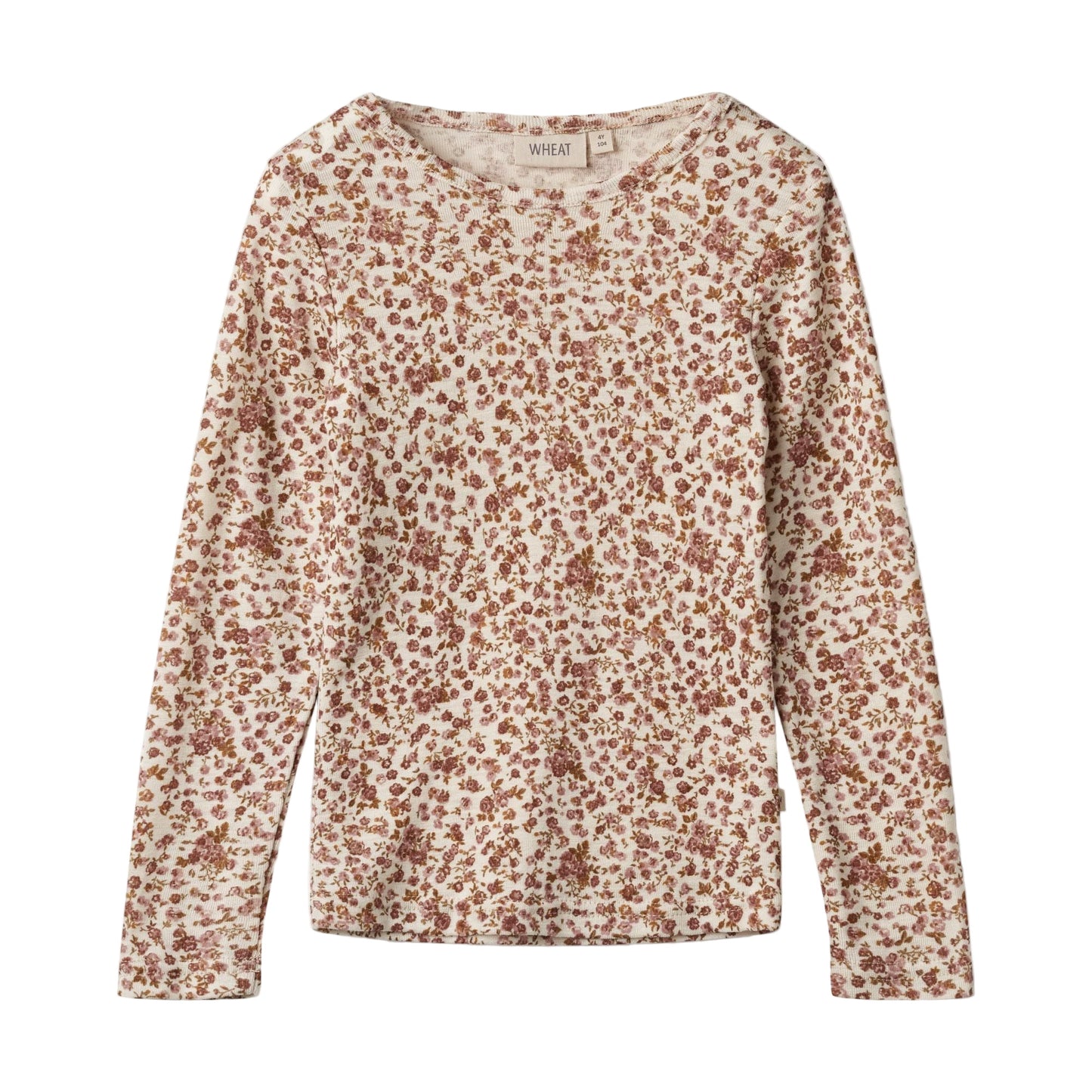 ALFIE WOOL LONG SLEEVE SHIRT - ROSE FLOWERS
