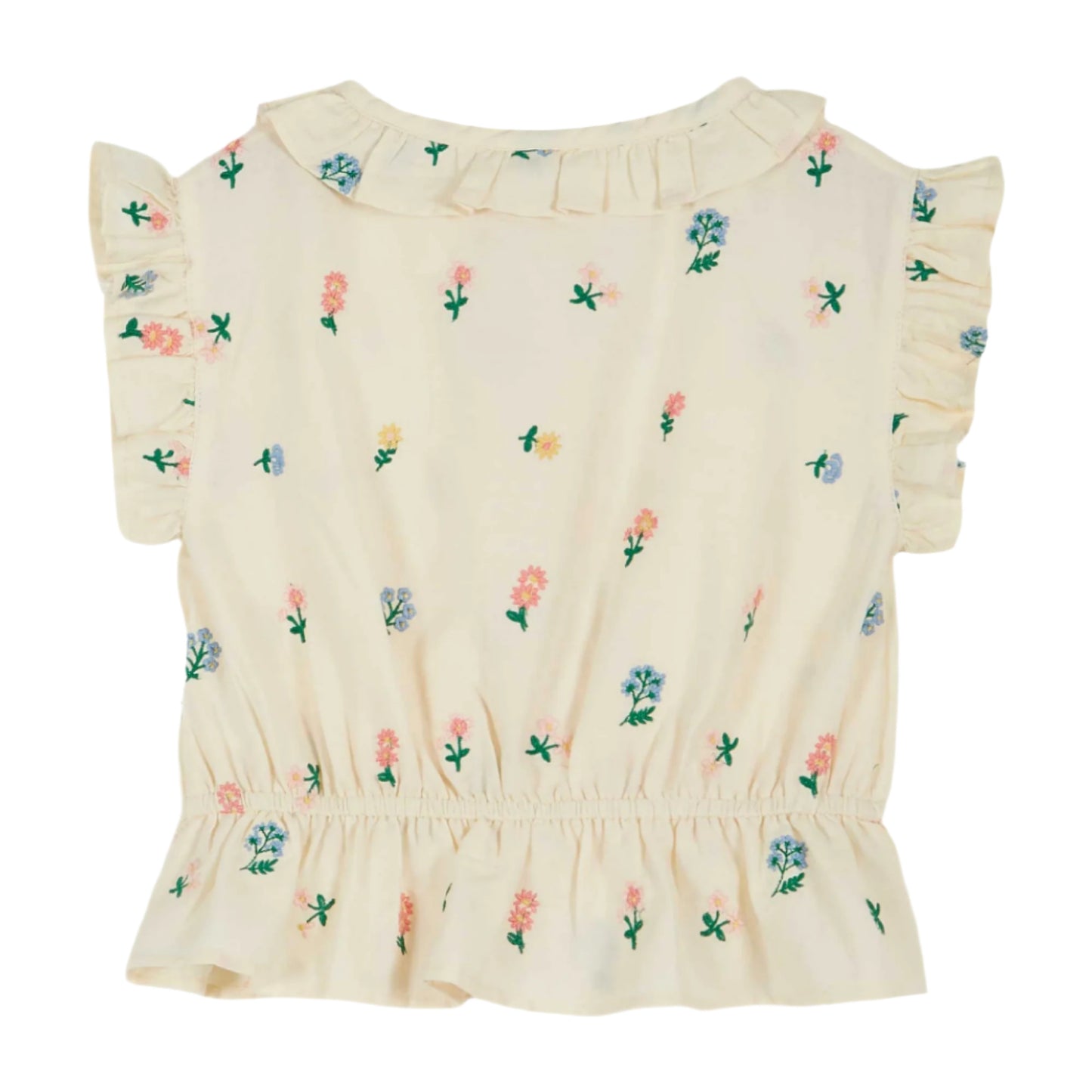 FLORAL EMBROIDERED BLOUSE