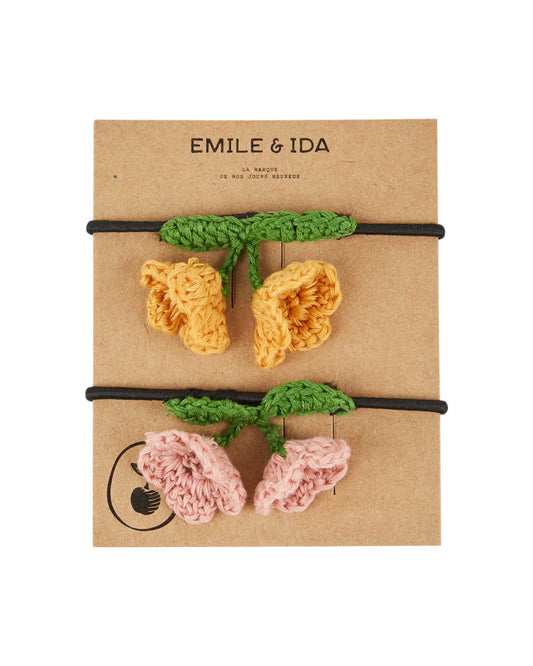 CHROCHETED HAIR ELASTICS