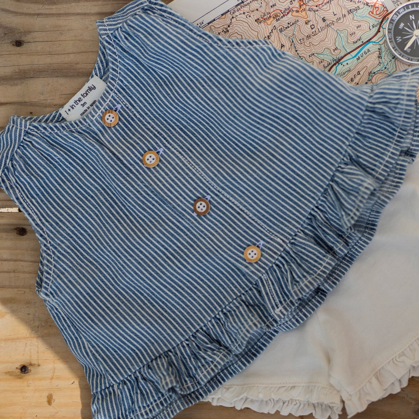 ALCUDIA DENIM TOP