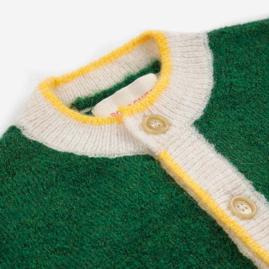 KALEIDOSCOPE JACQUARD CARDIGAN