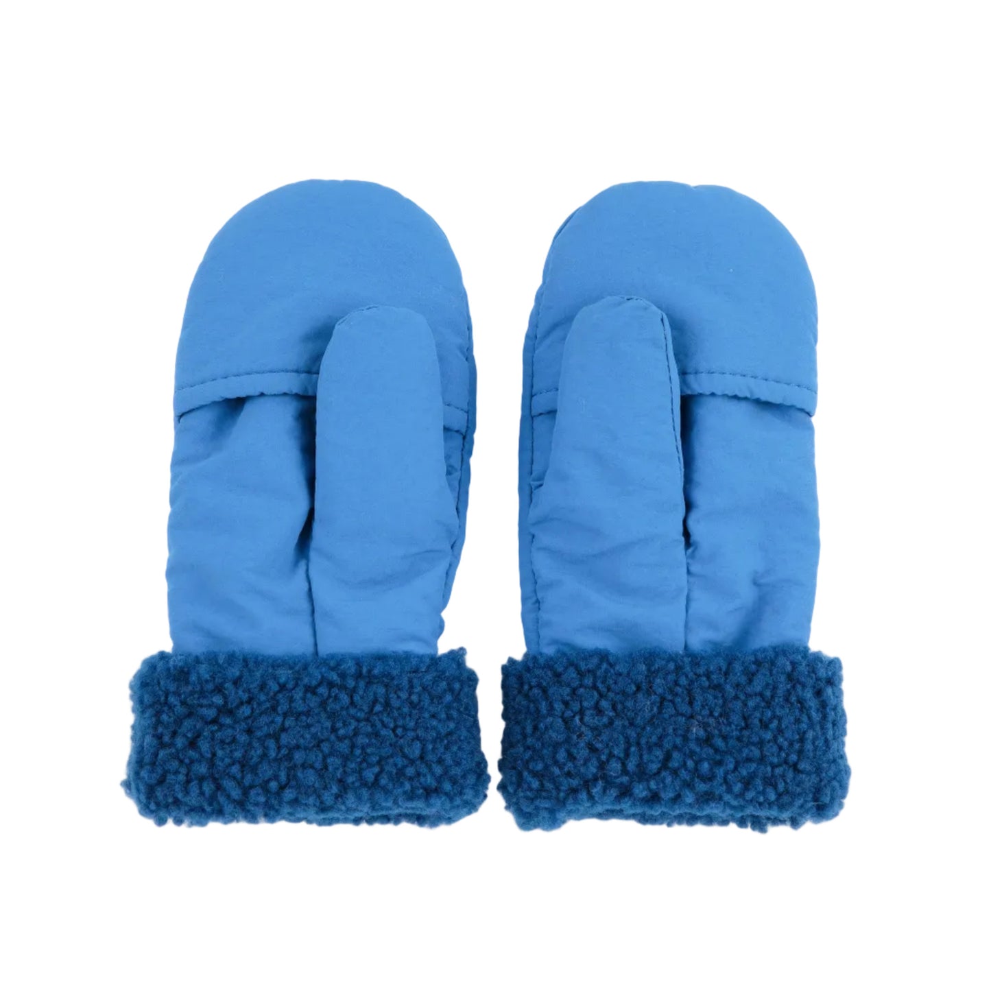 BOBO CHOSES BI COLOR MITTENS - BLUE