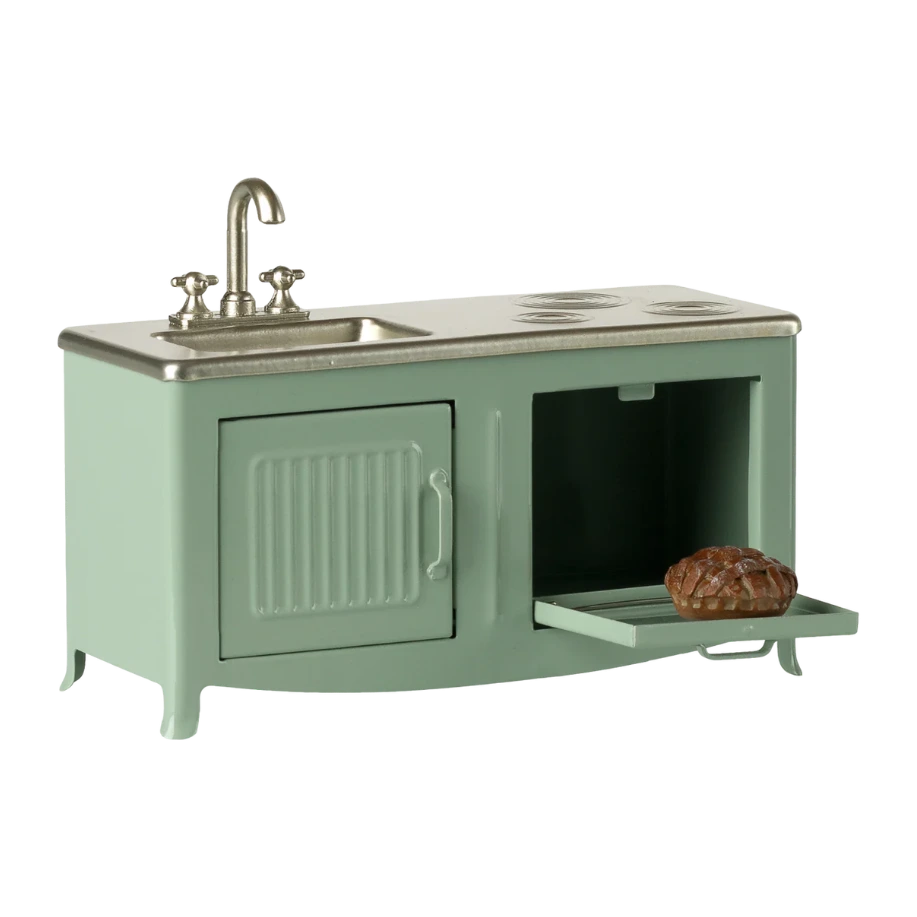 MOUSE KITCHEN STOVE - MINT
