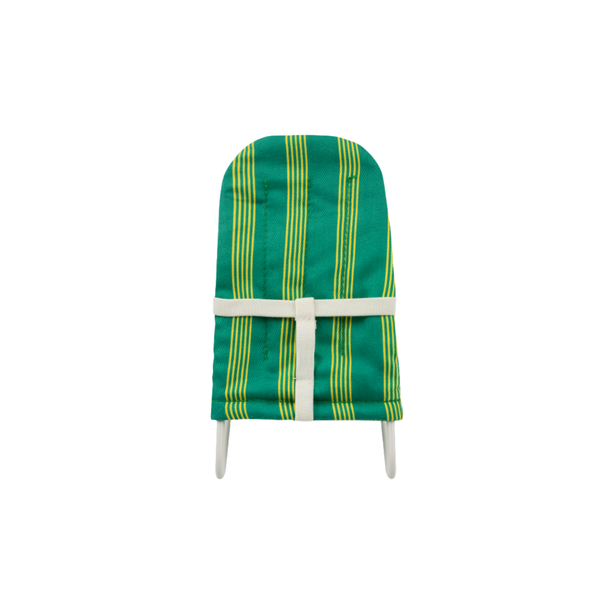 GOMMU POCKET BOUNCER - GREEN STRIPES - Little-ish