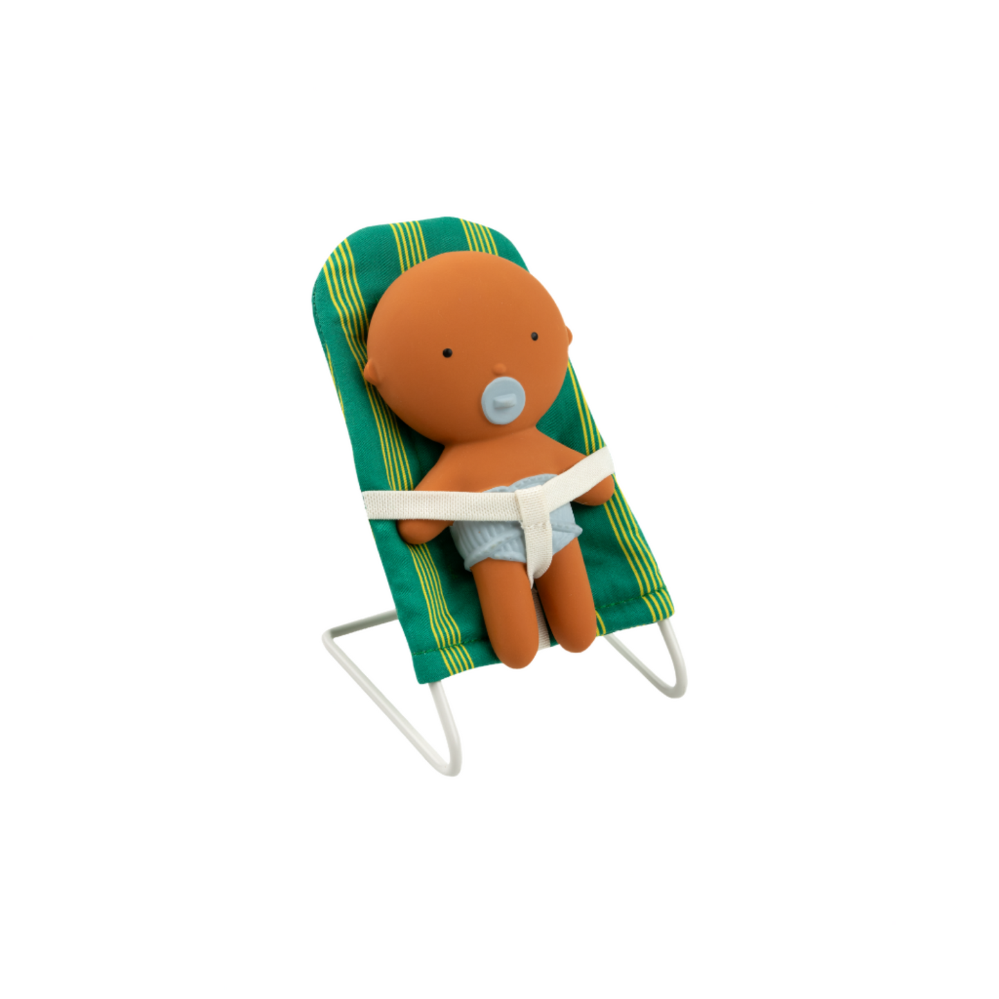 GOMMU POCKET BOUNCER - GREEN STRIPES