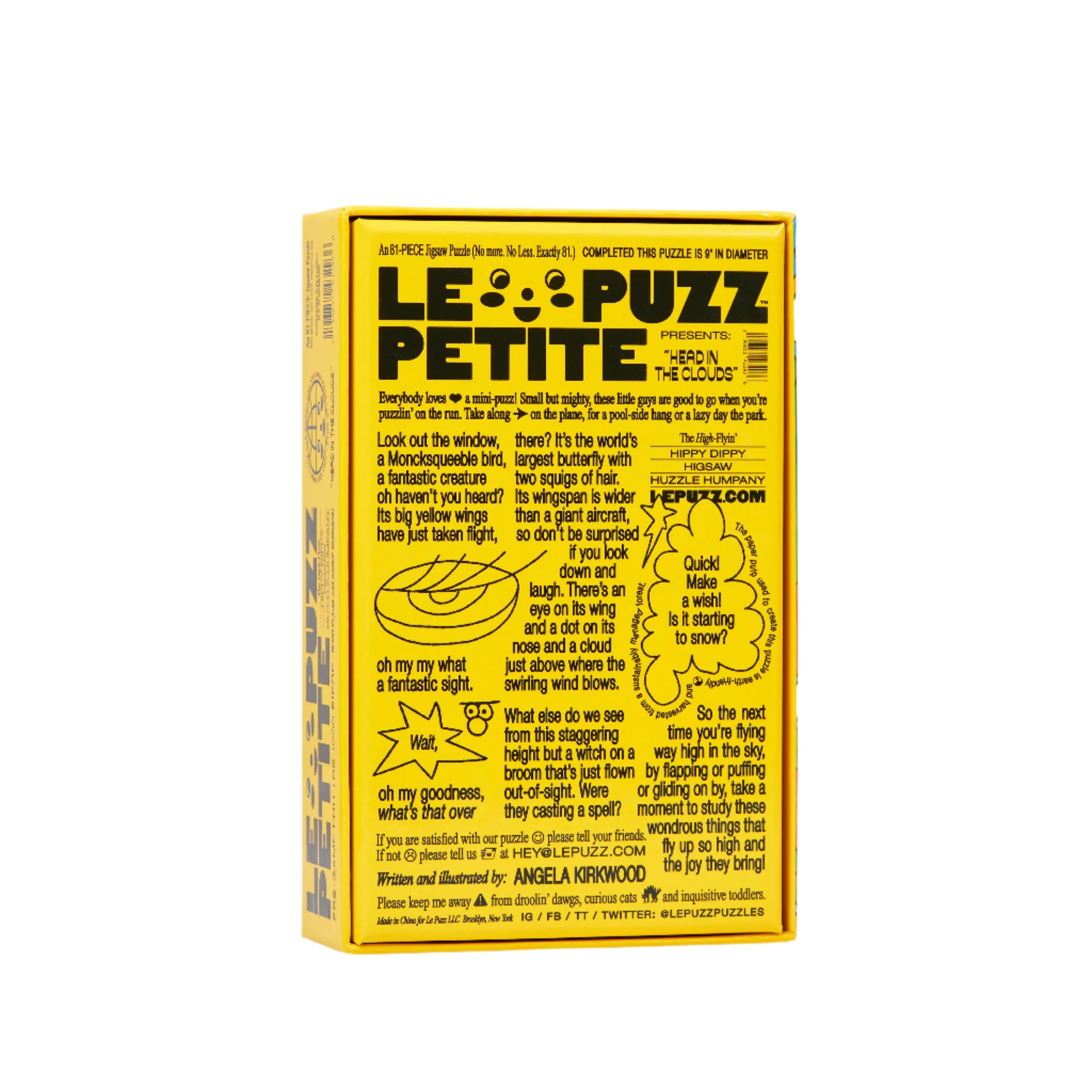 HEAD IN THE CLOUDS - PETIT TEENY - 81 PIECES - Little-ish