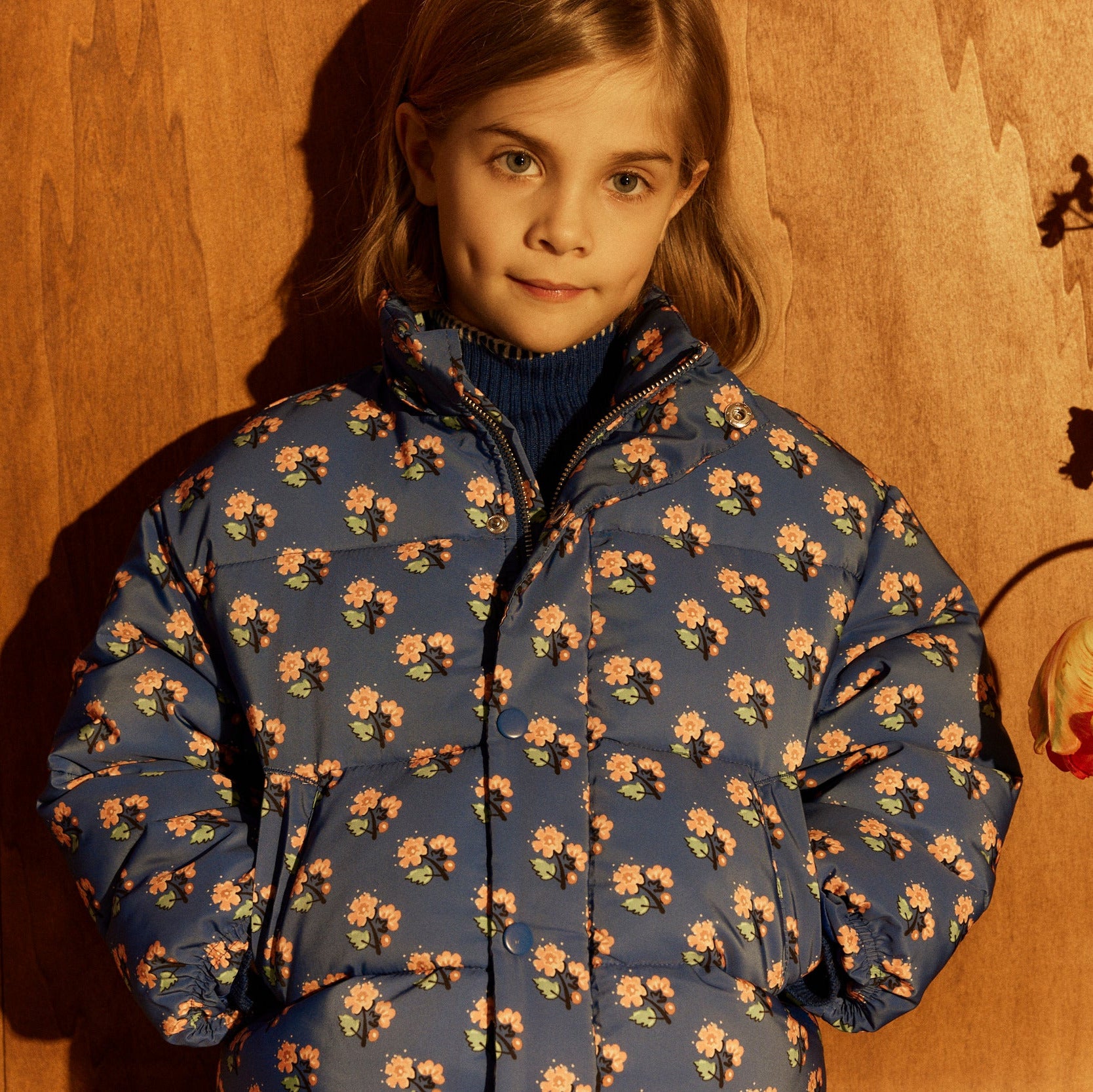 ALIXA PUFF JACKET - FOREST - Little-ish