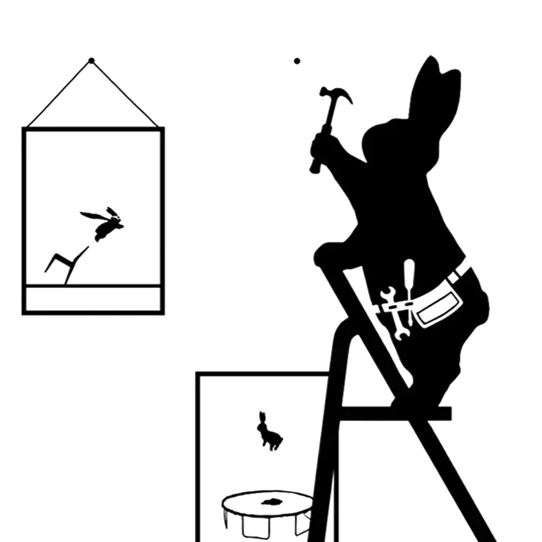 COOKING RABBIT HAND SCREEN