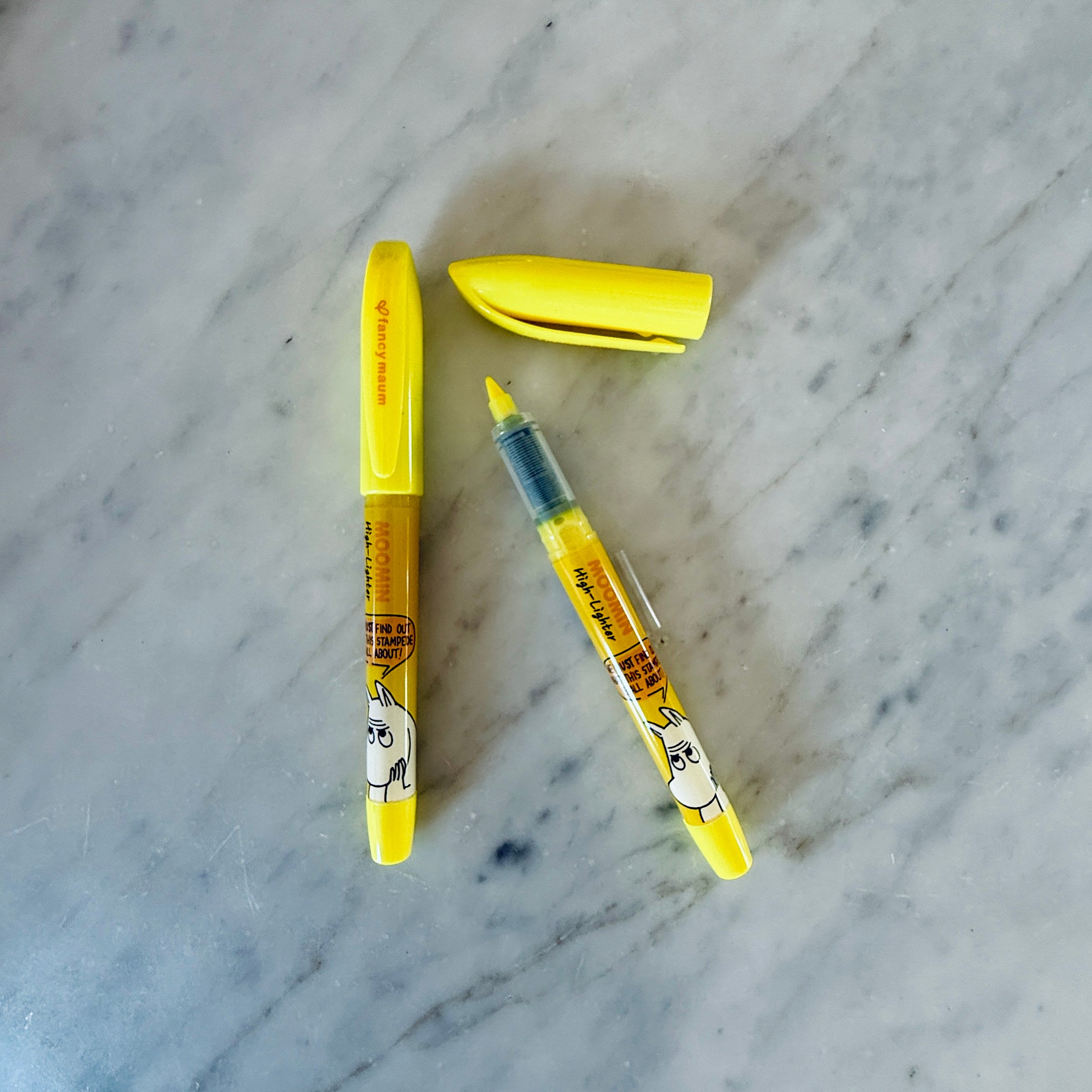 MOOMIN YELLOW HIGHLIGHTER - Little-ish