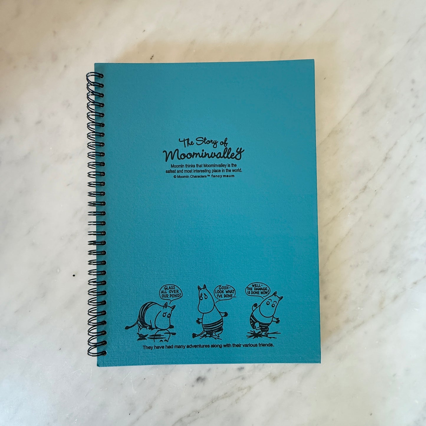 MOOMIN SPIRAL HARDCOVER NOTEBOOK