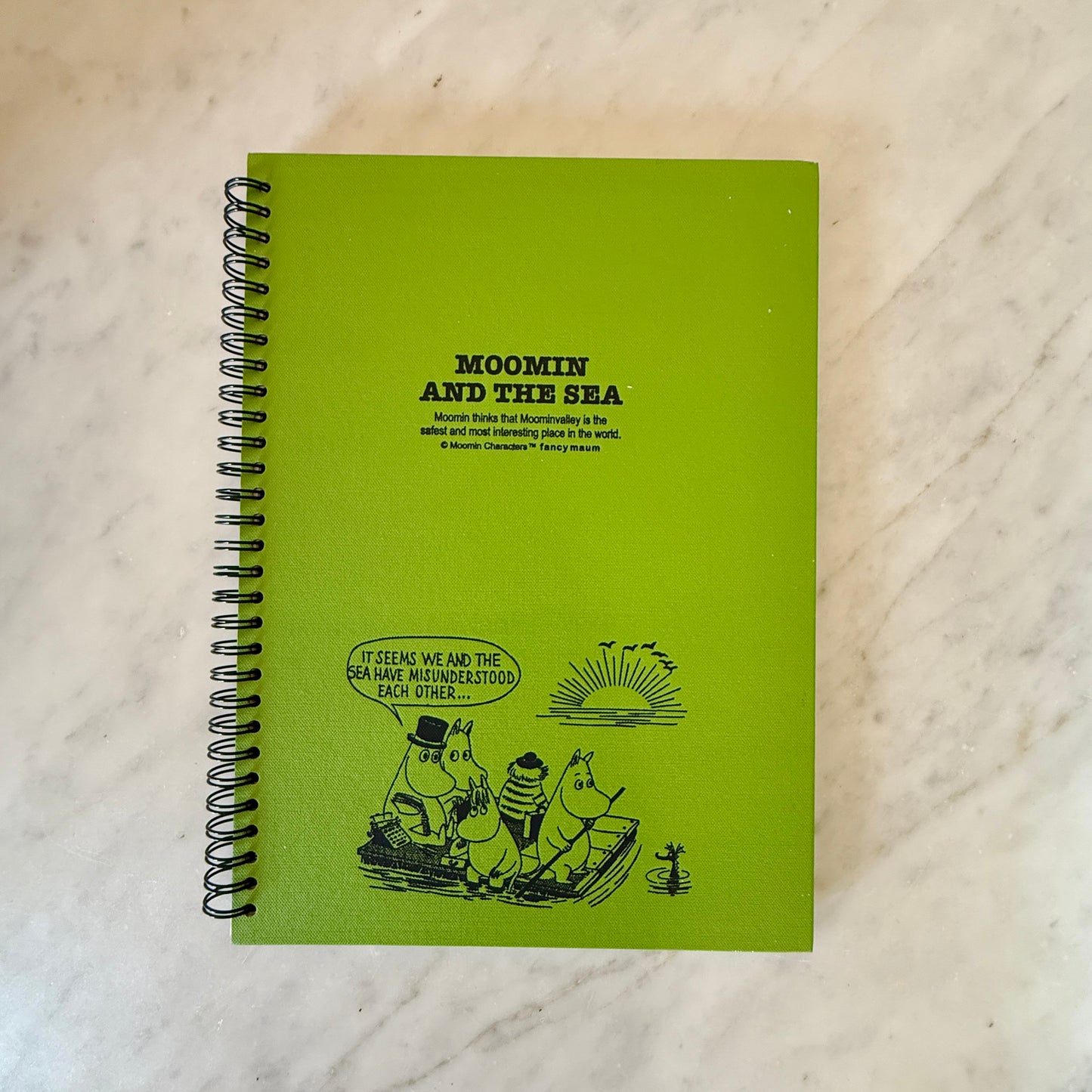 MOOMIN SPIRAL HARDCOVER NOTEBOOK