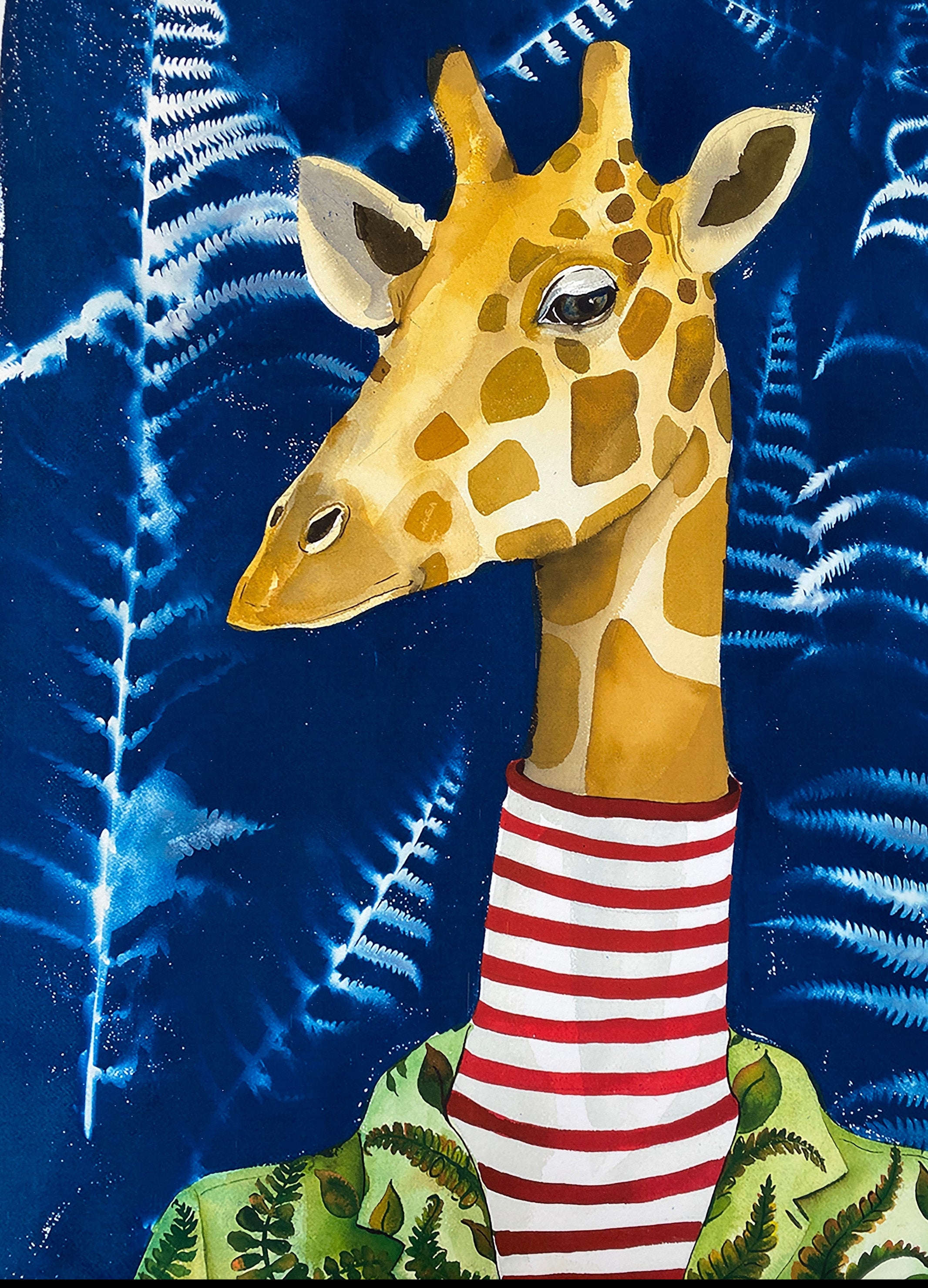 FRANCIS THE GIRAFFE - PRINT - Little-ish