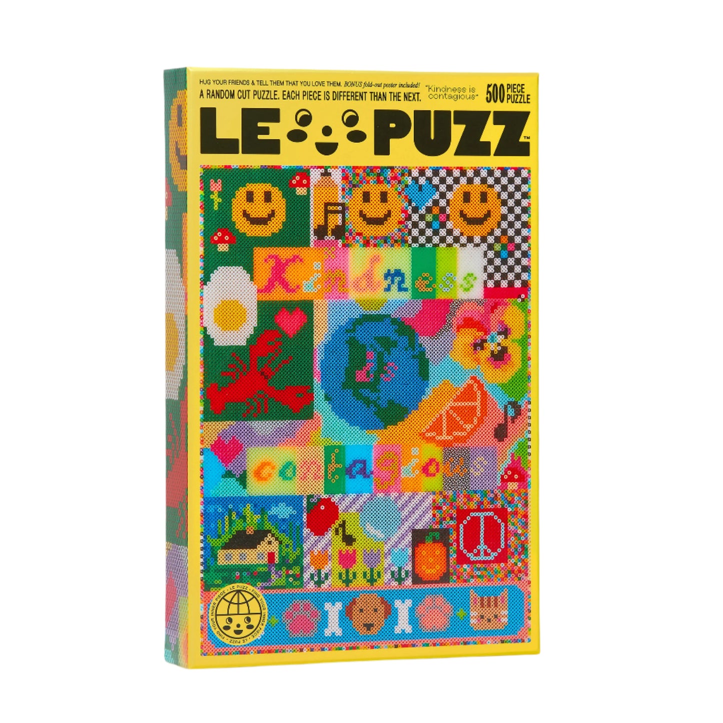 KINDNESS IS CONTAGIOUS - 500 PIECE PUZZLES