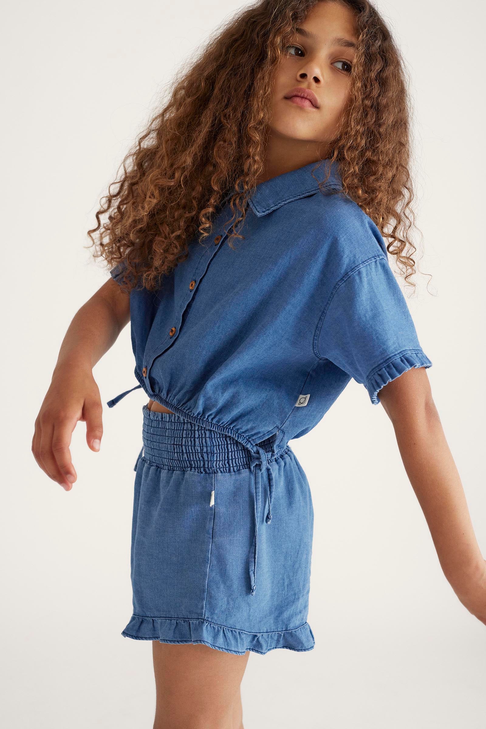 LUA DENIM SHIRT - Little-ish