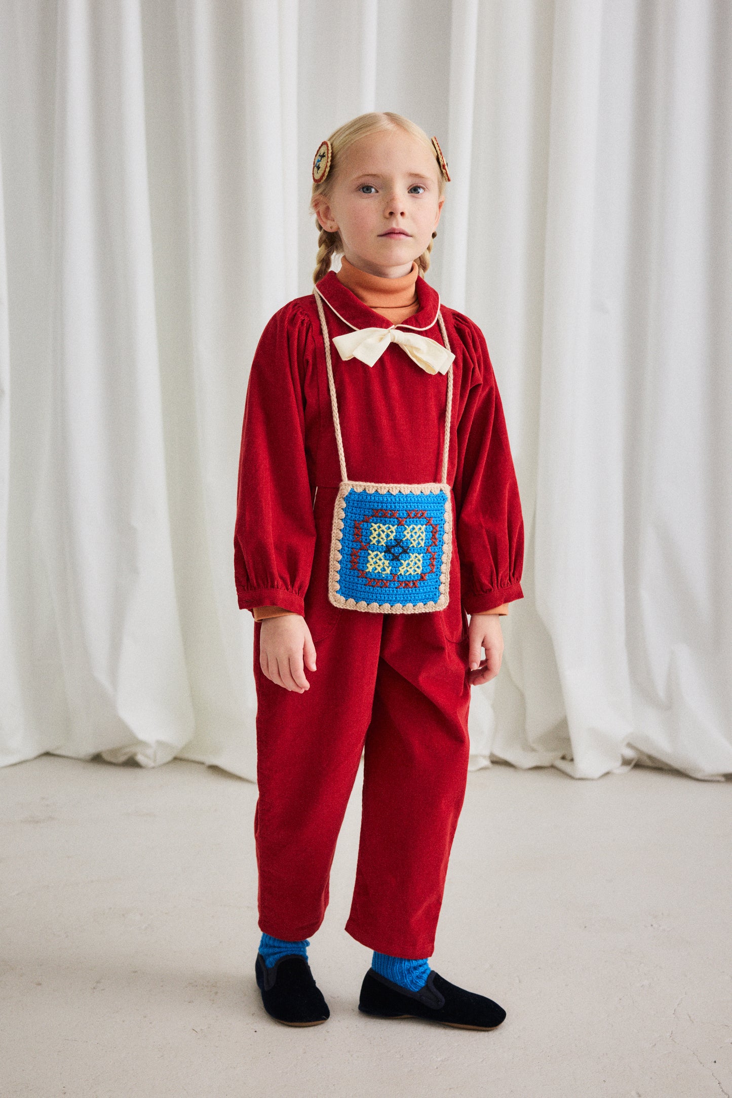 CORDUROY LONG SLEEVE ZORA JUMPSUIT