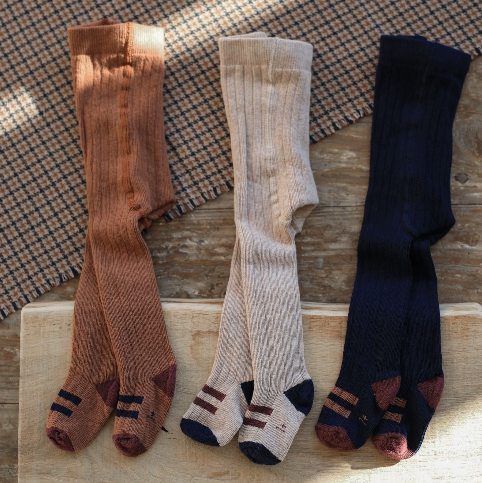 Sally ribbed tights from 1+ in the Family - Little-ish