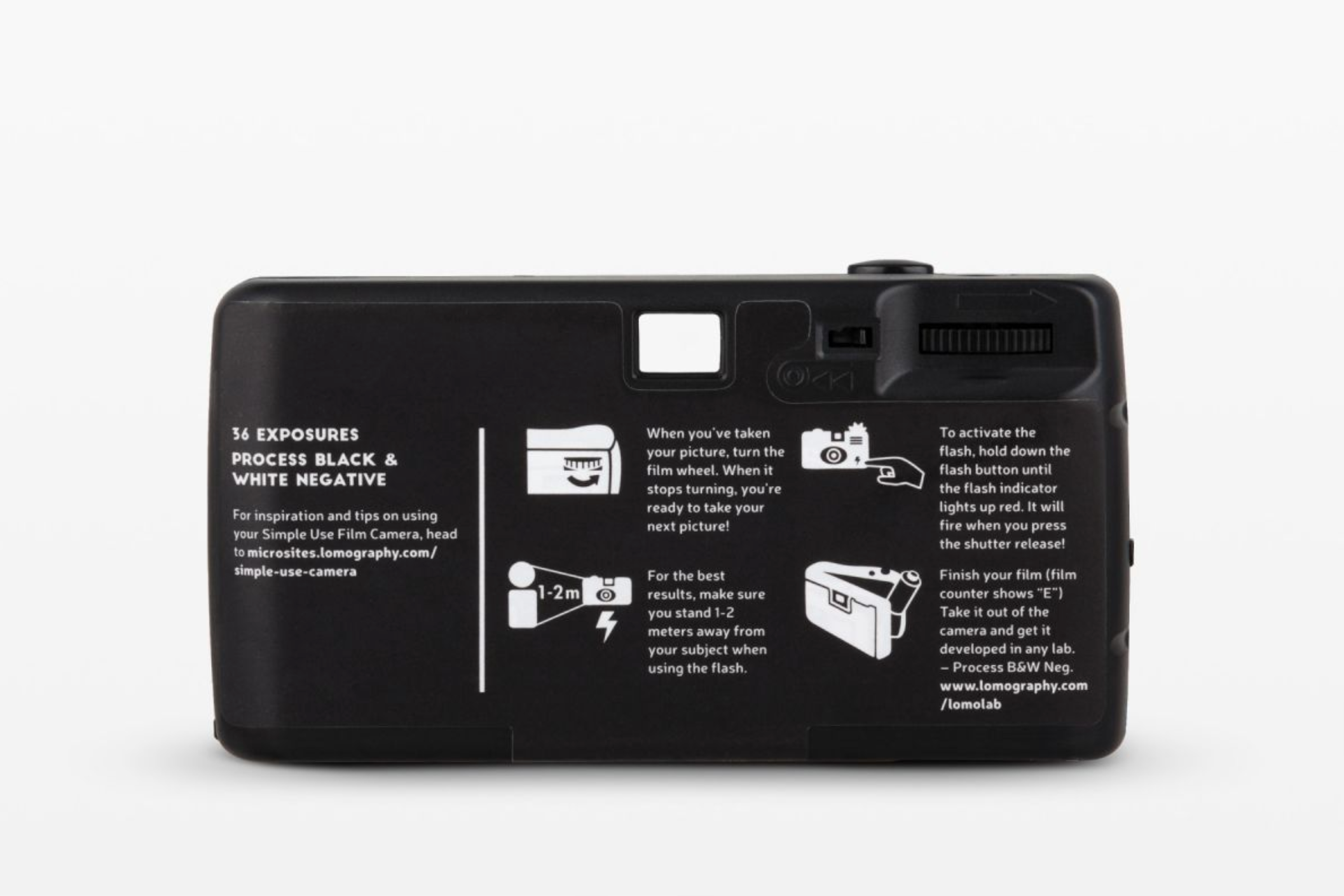 SIMPLE USE 35MM CAMERA - BLACK & WHITE - Little-ish
