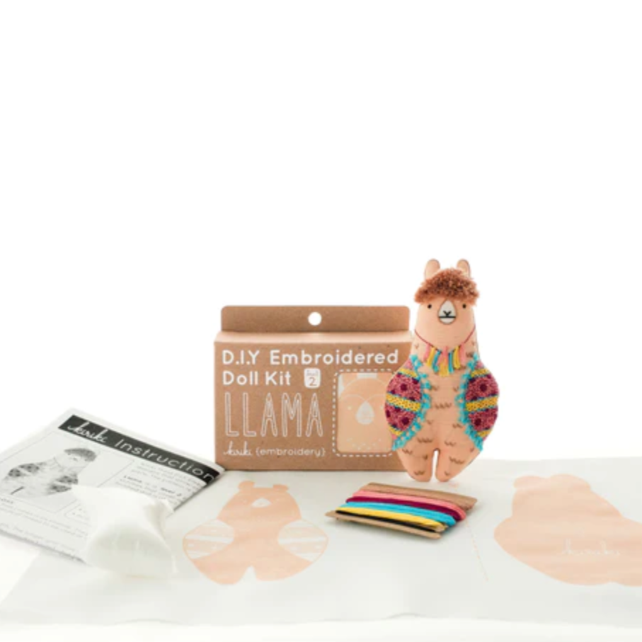 EMBROIDERY STARTER KIT LEVEL 2- LLAMA - Little-ish