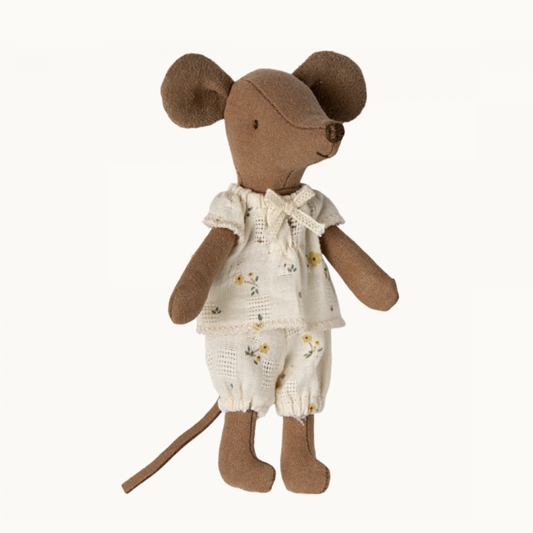 BIG SISTER MOUSE IN MATCHBOX - FLORAL BLOOMERS