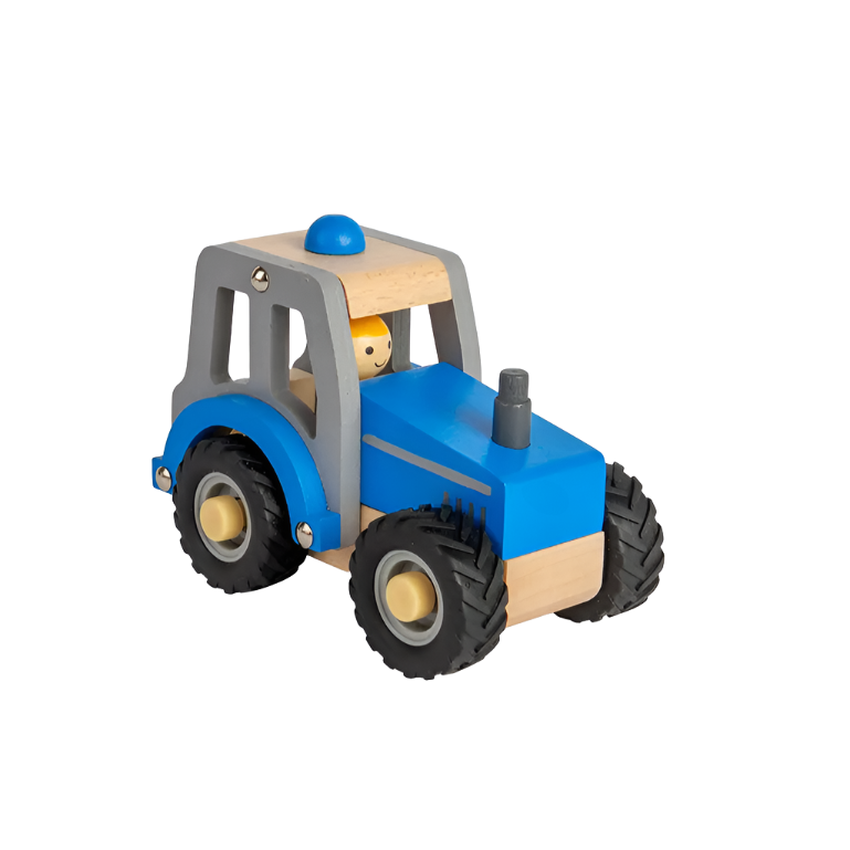MINI WOODEN TRACTOR - Little-ish