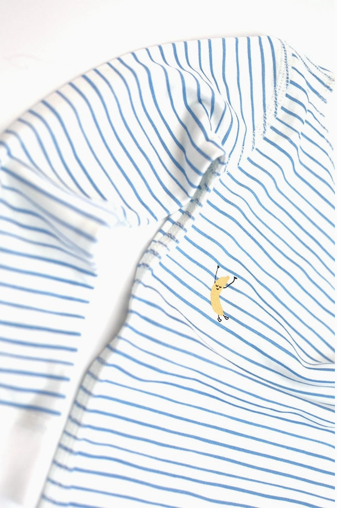 BLUE STRIPES PAJAMA SET