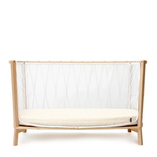 KIMI BABY BED WITH MATRESS & MATRESS TOP - DESERT STRINGS