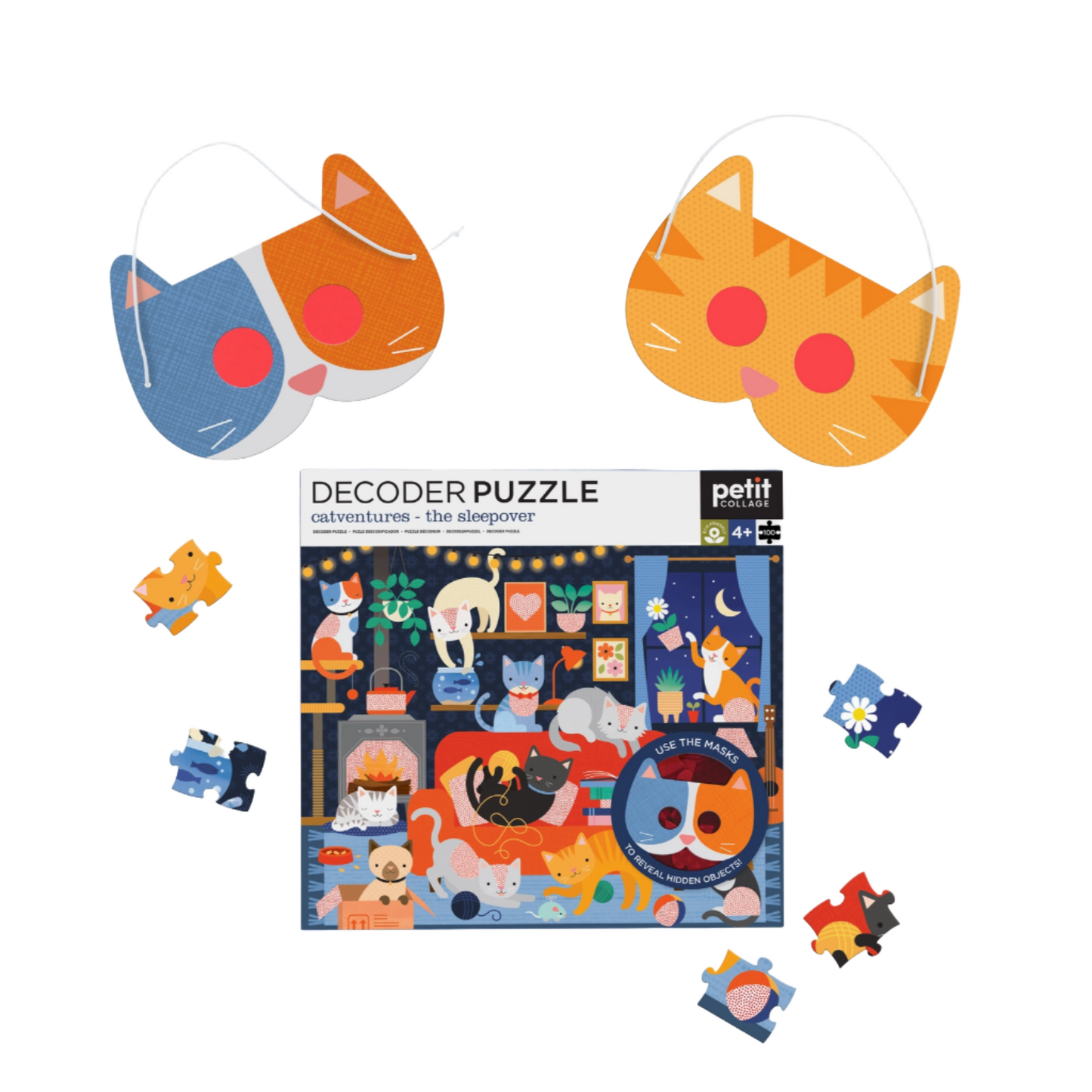 CATVENTURES SLEEPOVER DECORDER PUZZLE - 100 PIECES