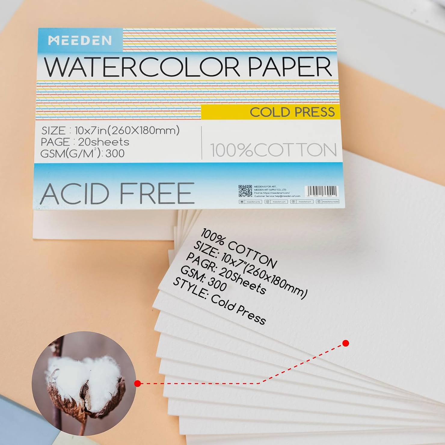 WATERCOLOR PAPER BLOCK - Little-ish