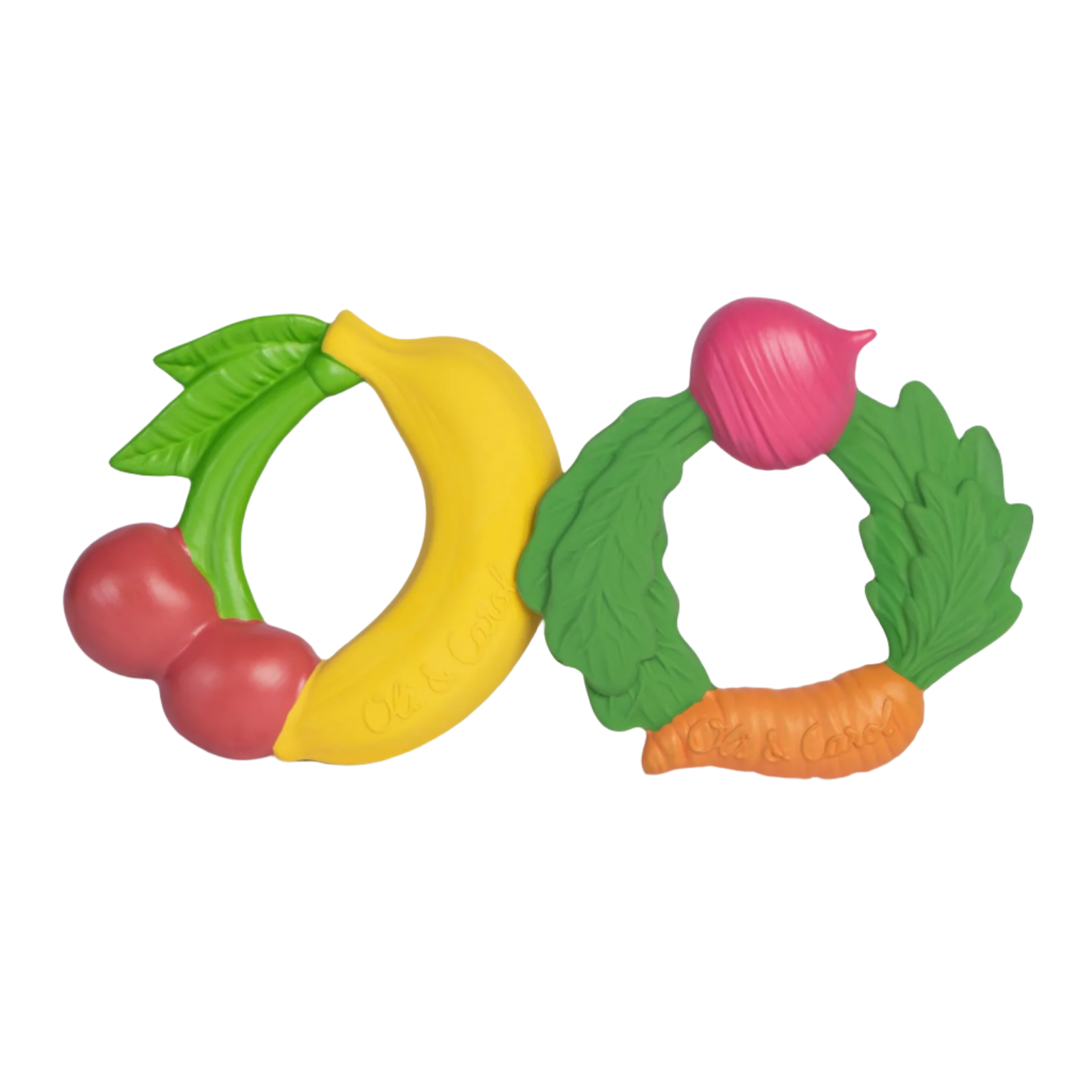 FRUIT TEETHING RING & BATH TOY - Little-ish