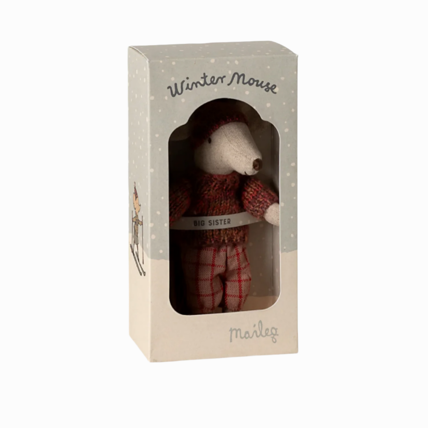 WINTER MOUSE SKI SET - BIG SISTER - ROSE