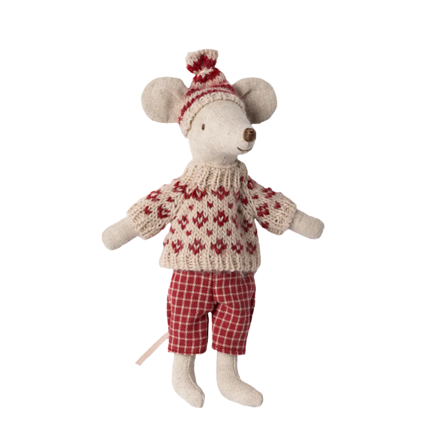 WINTER MOUSE SKI SET - MUM - RED - Little-ish