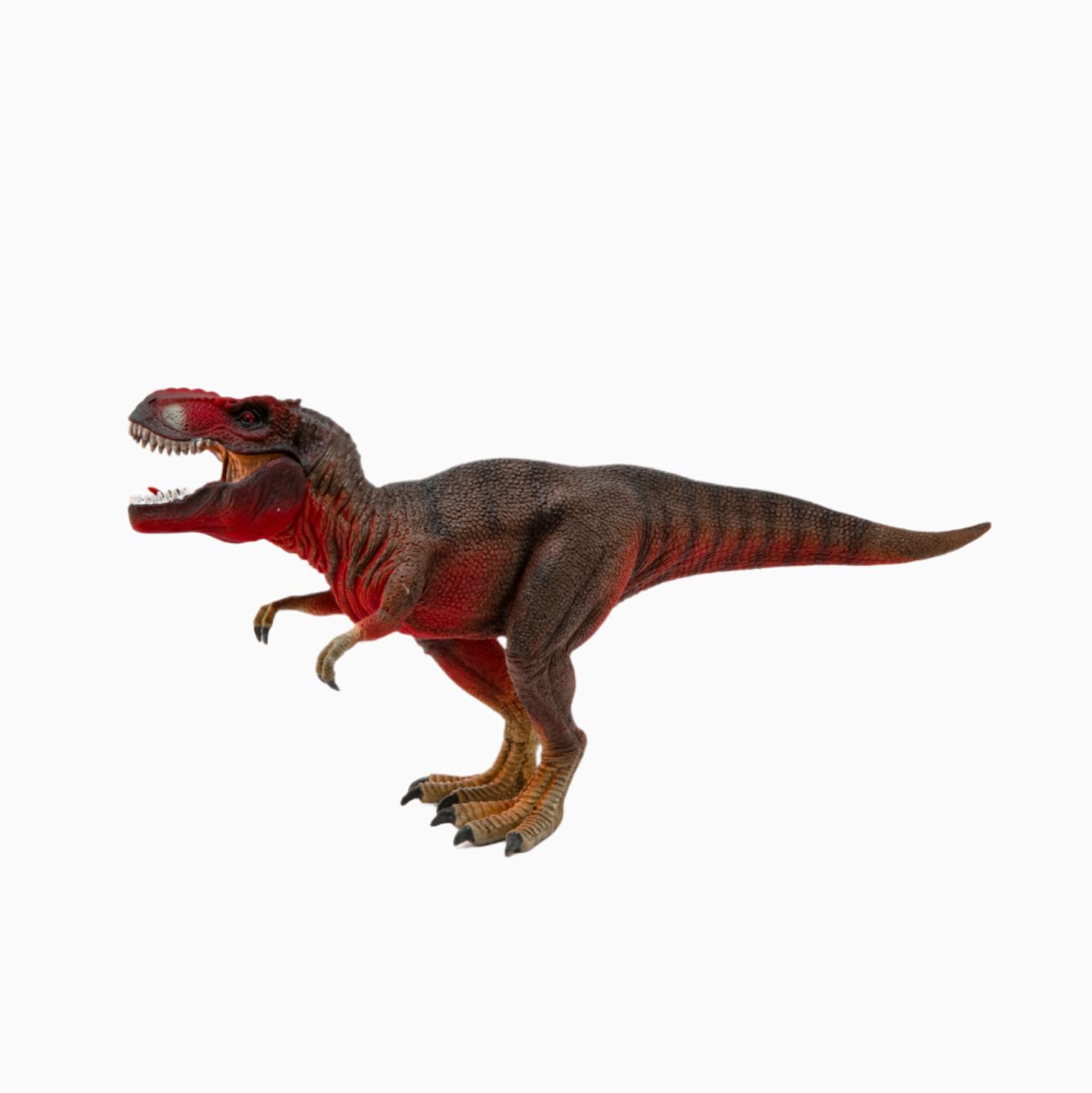 SCHLEICH TYRANNOSAURUS REX DINOSAUR - RED - Little-ish