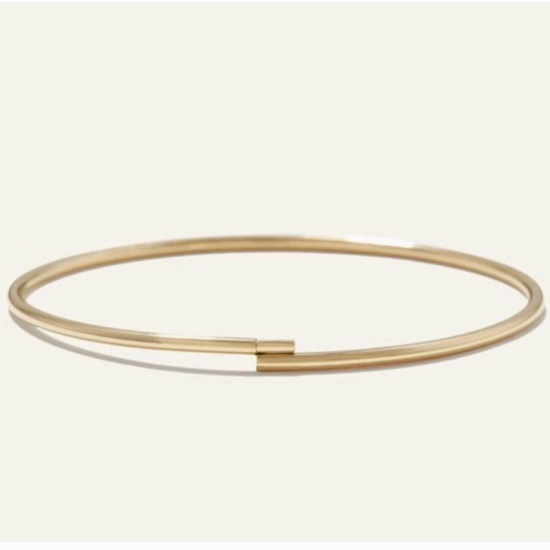 BELLE FLEXI BANGLE BRACELET - GOLD