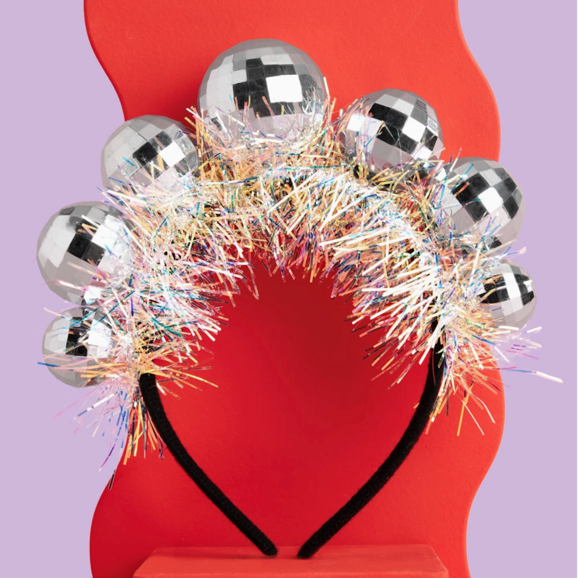 DISCO BALL NEW YEARS HEADBAND - Little-ish