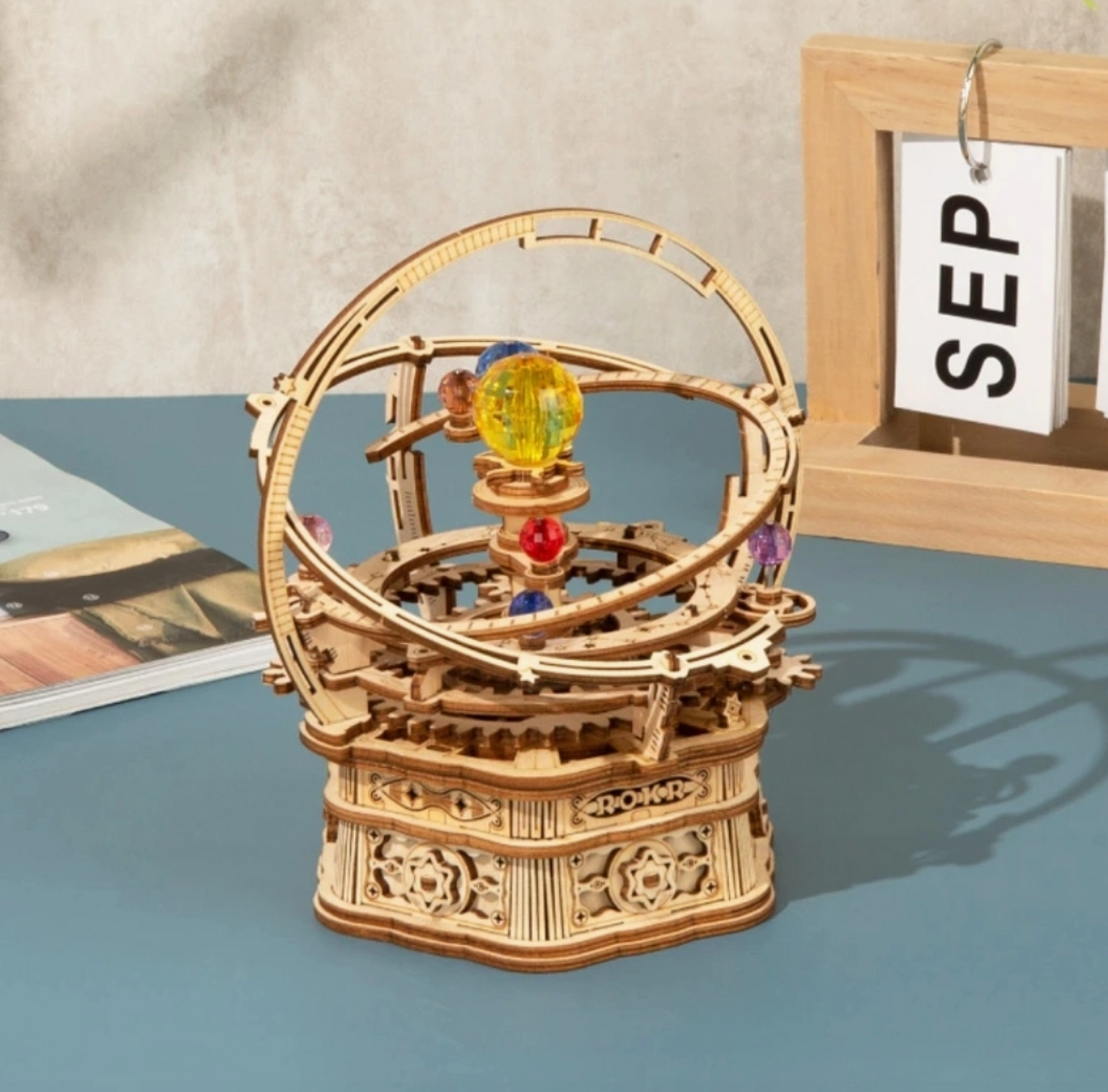 DIY MECHANICAL MUSIC BOX STARRY NIGHT