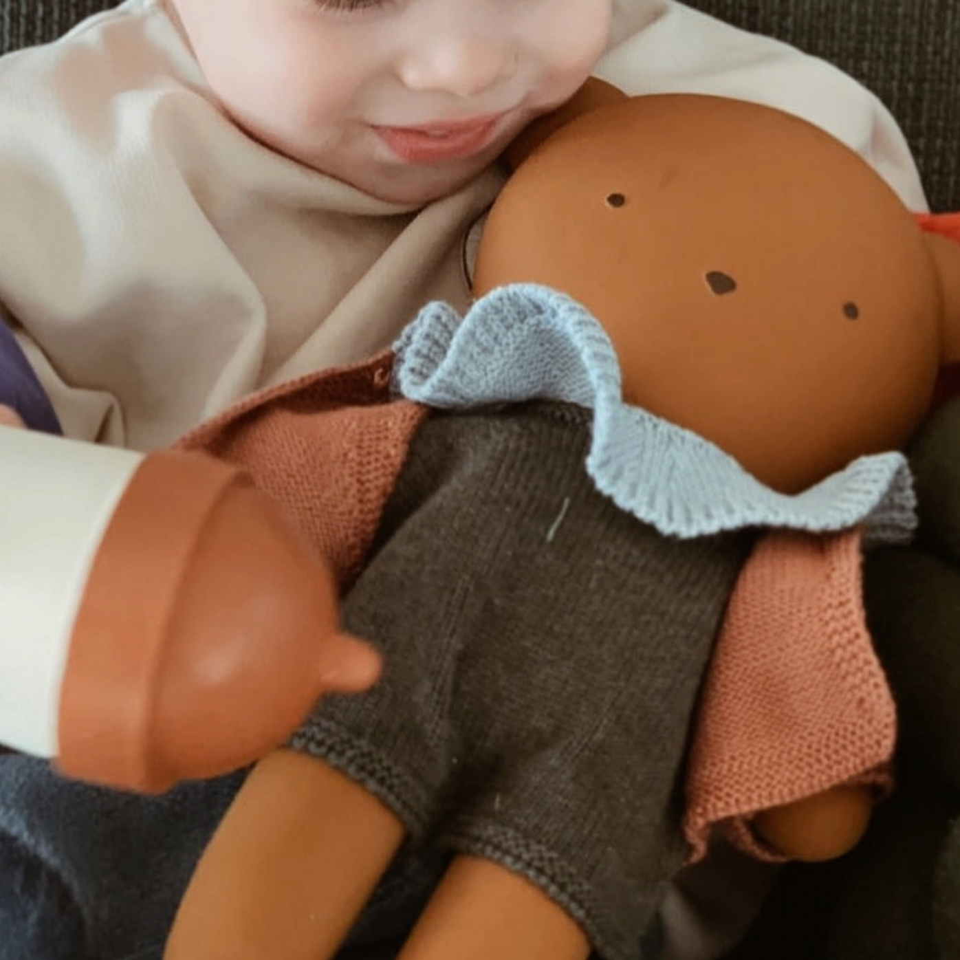 GOMMU SOLID COLLAR - BLUE SKY - Little-ish