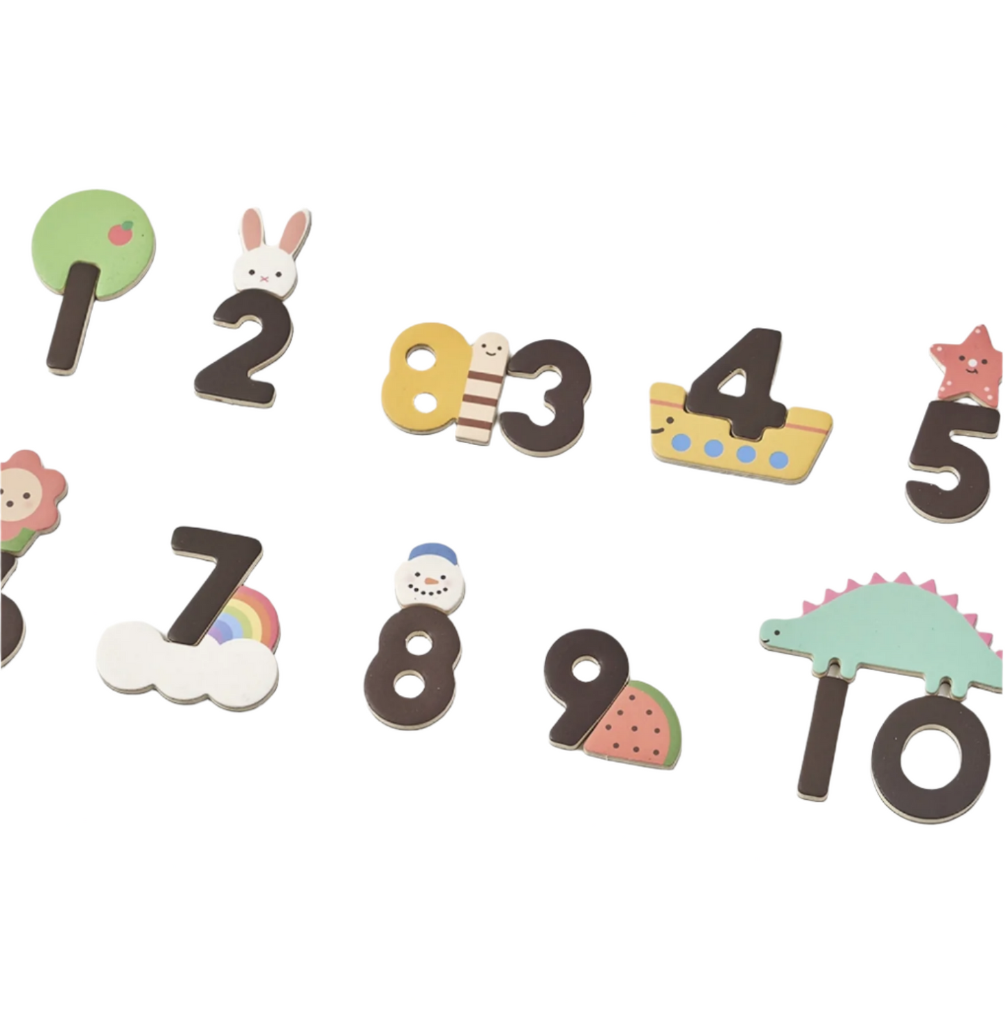 MAGNETIC NUMBER PLAY SET