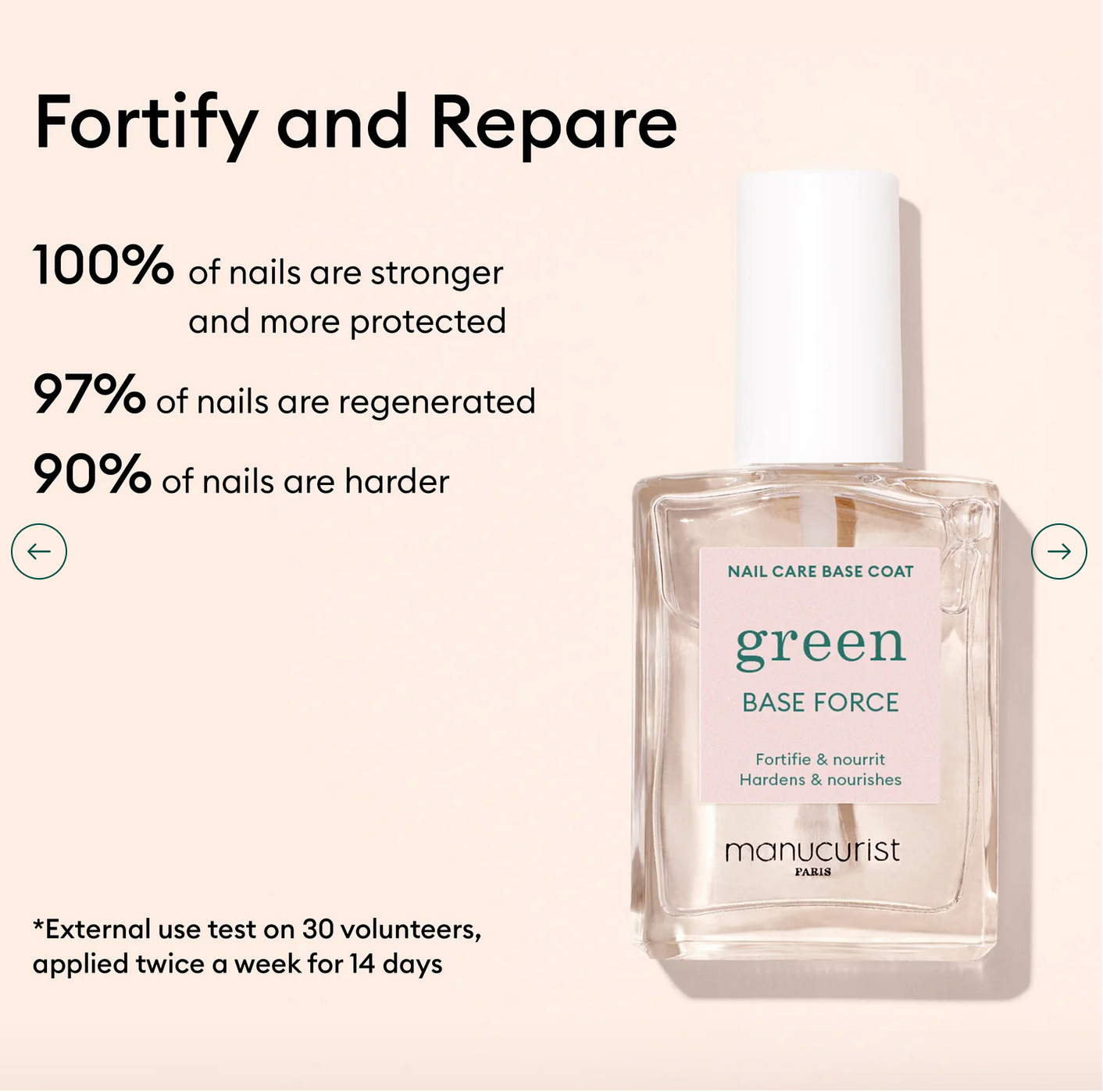 MANUCURIST - BASE FORCE FOR BRITTLE NAILS - Little-ish