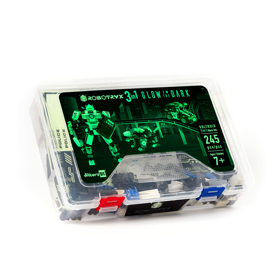 GREEN CLIFFSLING ROBOT STEM TOY 3-IN-1 SET - Little-ish