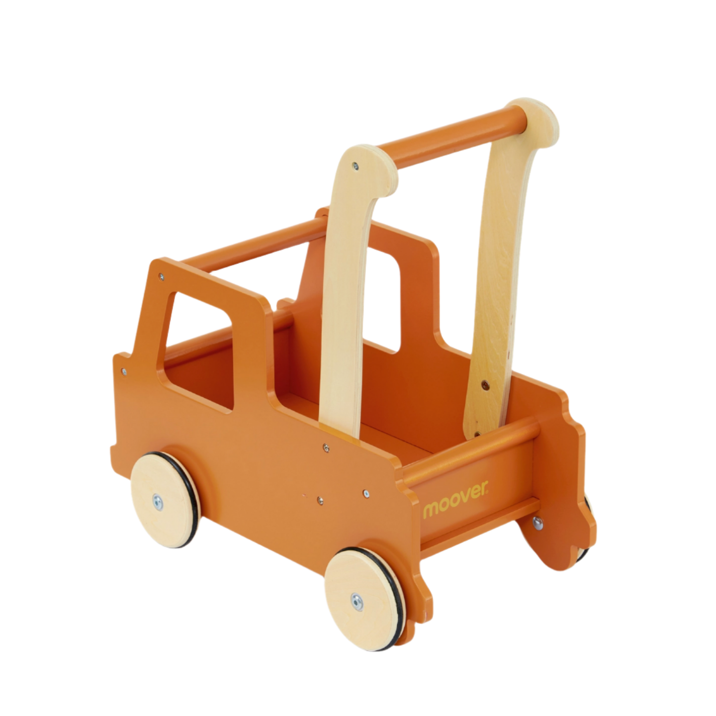 WOODEDN PUSH TRUCK BROWN - Little-ish
