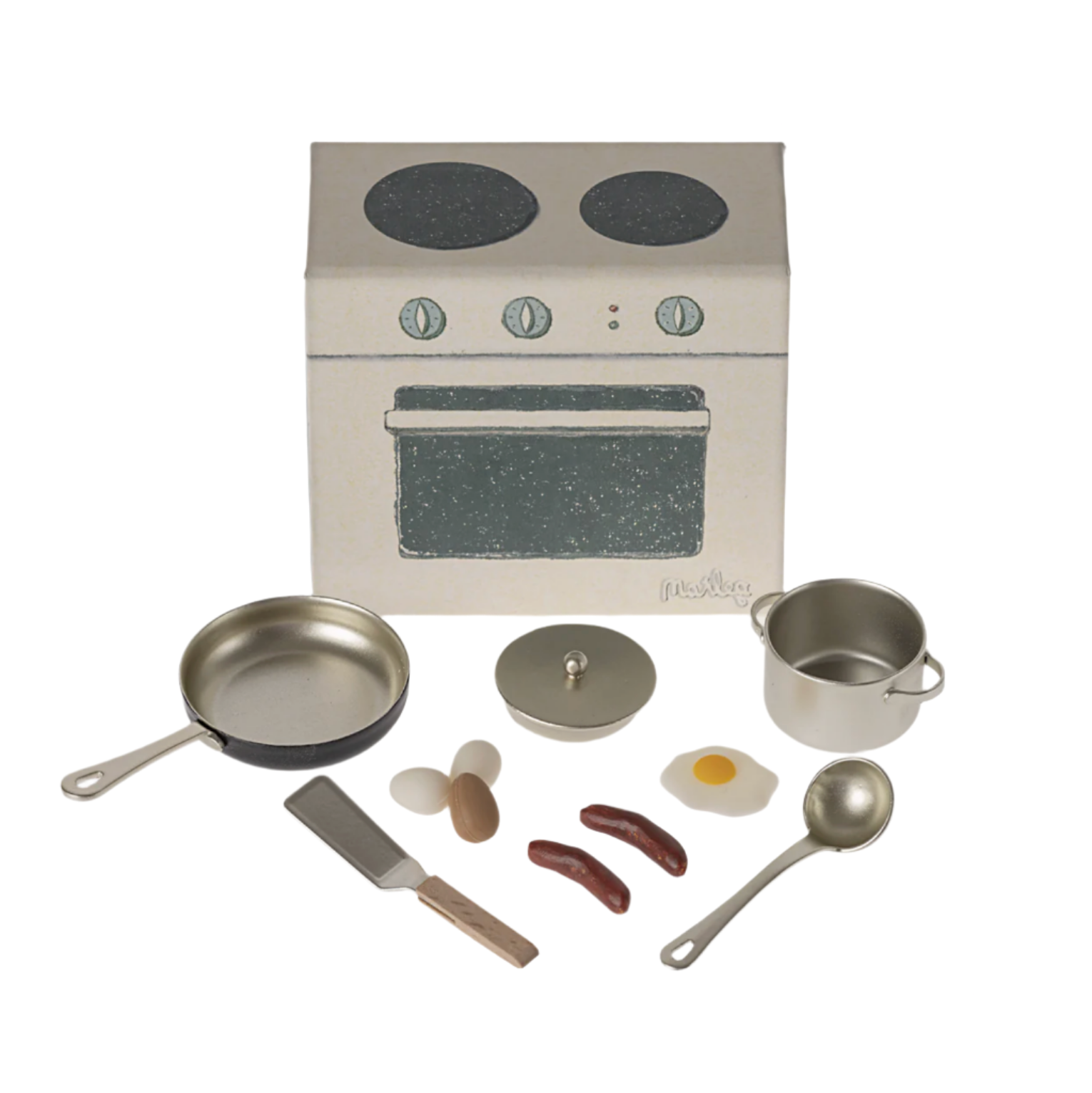 MAILEG MOUSE COOKING SET - Little-ish