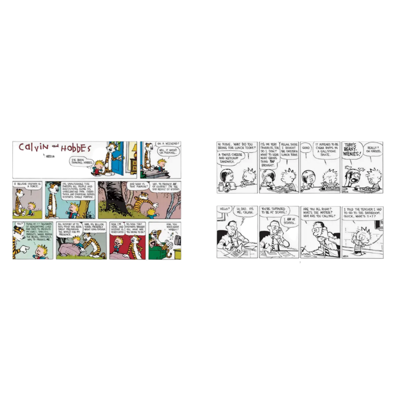 CALVIN AND HOBBES PORTABLE COMPENDIUM SET 4