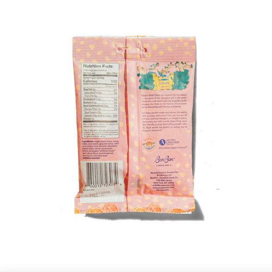 BONBON PIPPI LONGSTOCKING GOLD COINS SWEDISH CANDY