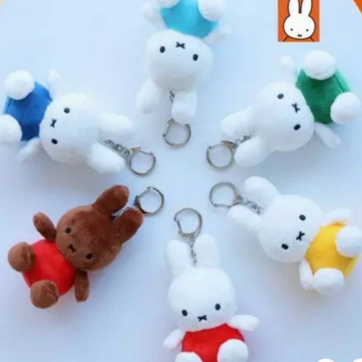 MIFFY PLUSH BAG KEY CHAIN