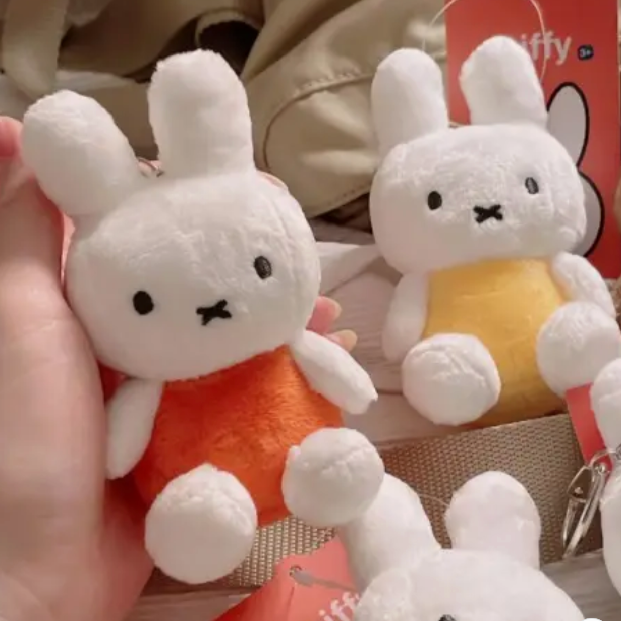 MIFFY PLUSH BAG KEY CHAIN