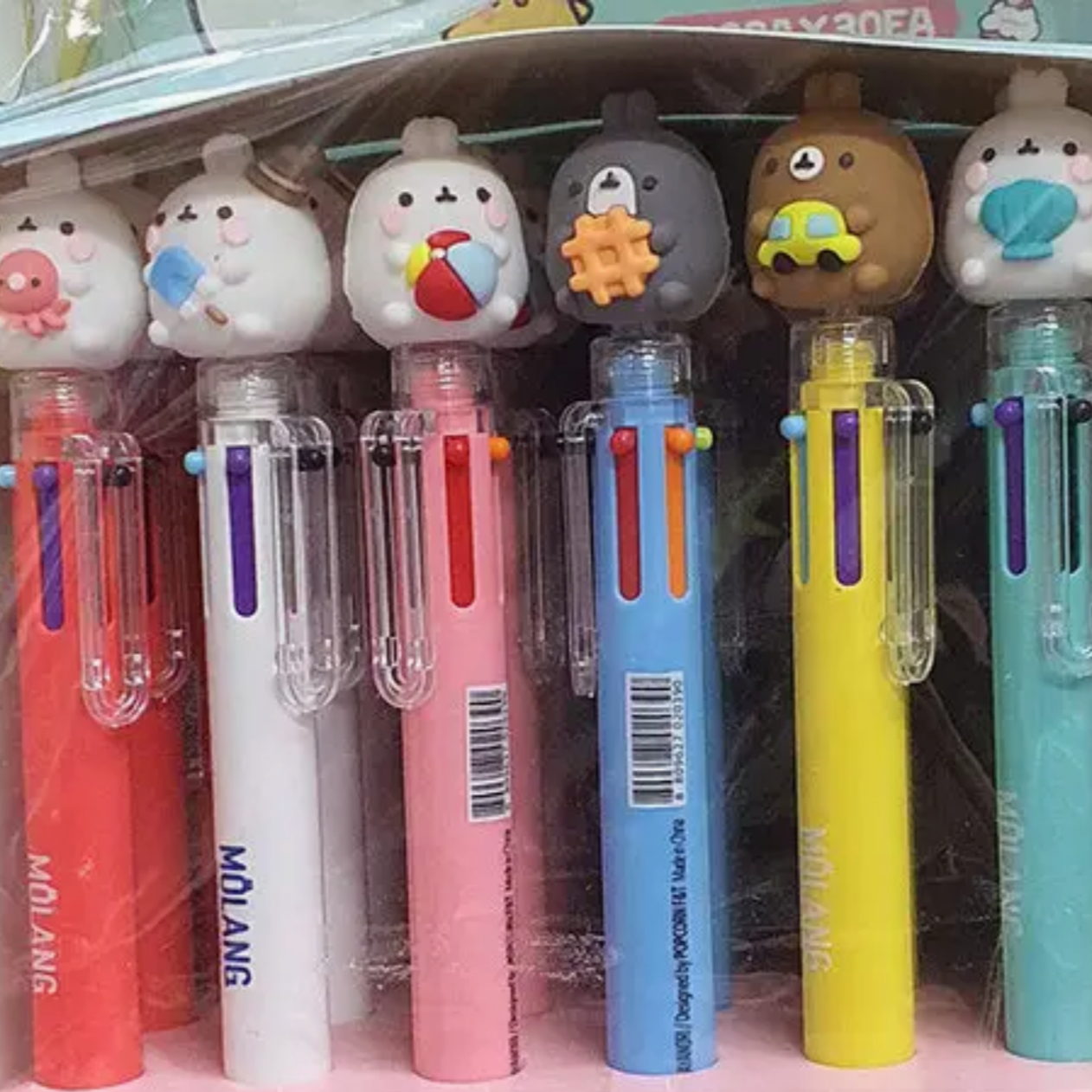MOLANG 6-COLOR PEN