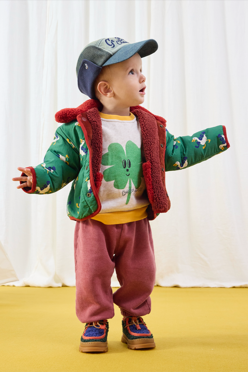 BOBO CHOSES X CAMPERS BRUTUS FIRST WALKERS