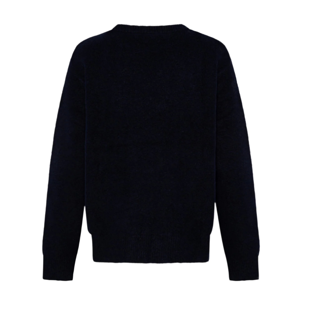 JEFF C NECK SEOUL SWEATER - NAVY - Little-ish